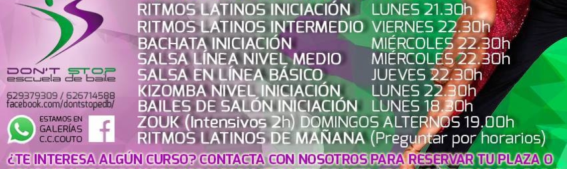 Escuela de baile Don't Stop: Ritmo y diversión