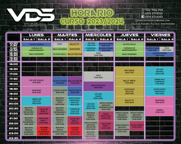 Escuela de baile VDS STUDIO: pasión y ritmo